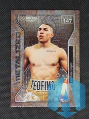 Teofimo Lopez 2021 Skybox Metal Universe Champions Metalized RC #147